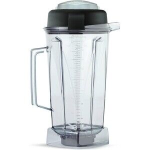 OEM Vita-Mix Blender 64 oz 2L Pitcher Easy Off Std Handle Wet Blade Lid VM0135